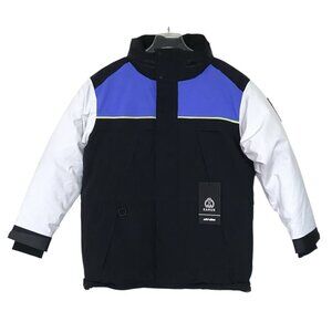 Ski-Doo Mens Acer X KANUK Jacket Size XXXL Deep Purple Black White Snowmobiling